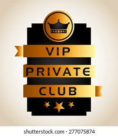 vip membership design, vector illustration eps10 graphic 