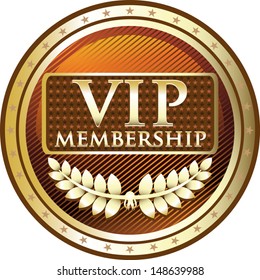 VIP Membership Gold Medal