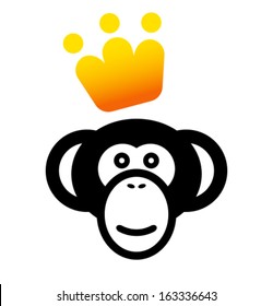 VIP monkey icon