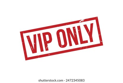 VIP Only Stamp. VIP Only Rubber grunge Stamp Seal
