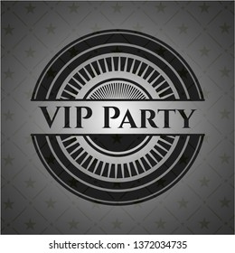 VIP Party black emblem