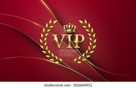 VIP party premium invitation card poster Celebration party Gambling banner background.