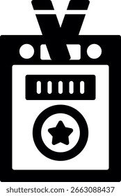 Vip Pass New Creative Icon Design Vector