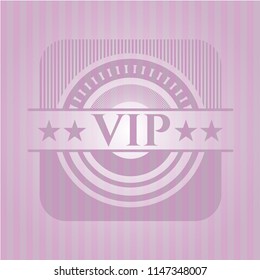 VIP pink emblem