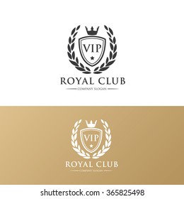 VIP Royal Club Logo Template