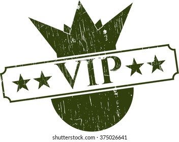 VIP rubber stamp