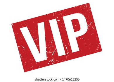 VIP Rubber Stamp. VIP Rubber Grunge Stamp Seal Vector Illustration - Vector