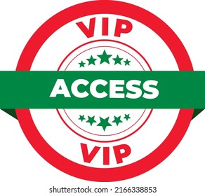 VIP Seal 5 Star Badge 