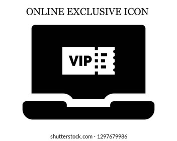 Vip search icon. Editable Vip search icon for web or mobile.