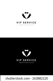 Vip service logo teamplate.