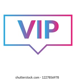 VIP sign,label. VIP  speech bubble. VIP  tag sign,banner