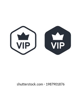 VIP status, opportunities. Set of vector linear icons isolated on white background.