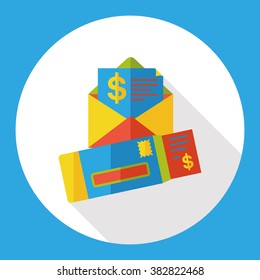 vip ticket coupon flat icon