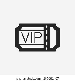 Vip Ticket Icon