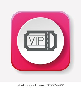 vip ticket icon