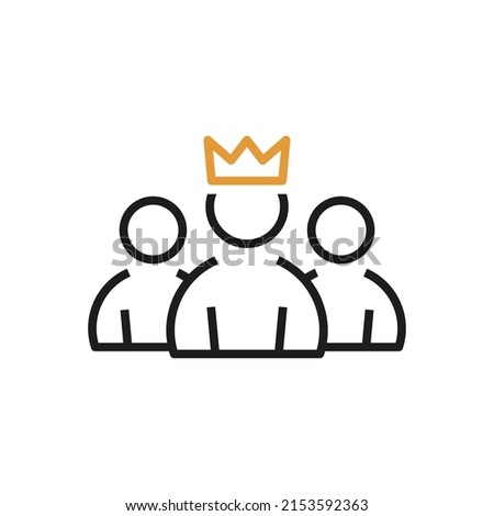 VIP User Customer icon vector. Person Profile.
