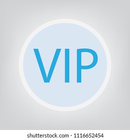 VIP (Very Important Person)- vector illustration