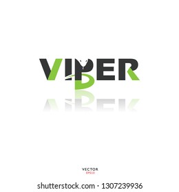 Viper Logo With Letter P