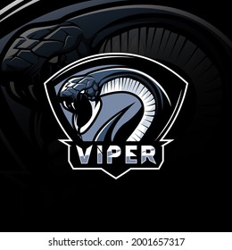 Viper Mascot Logo Esport Design