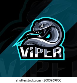 Viper Mascot Logo Esport Design