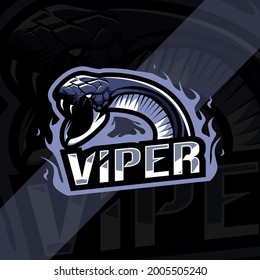 Viper Mascot Logo Esport Design