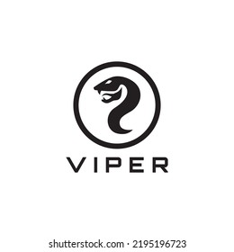 Viper Snake Head Logo Design