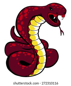 Viper Snake Illustration