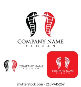 viper snake logo design element  danger snake icon. viper symbol