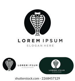 viper snake logo design element  danger snake icon. viper symbol