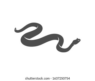 Viper Snake Logo Design Vector Animal Stock Vector (royalty Free 