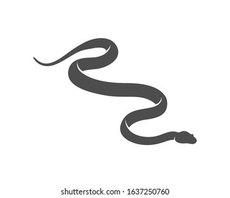 snake head silhouette