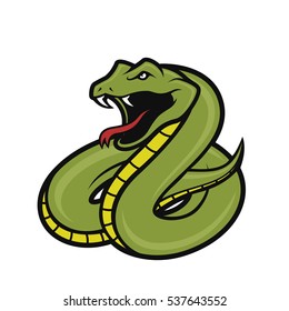 Viper snake mascot