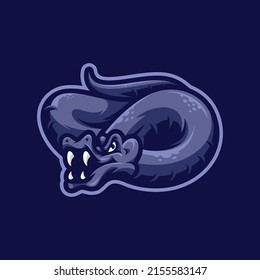 Viper snake mascot cartoon illustrations