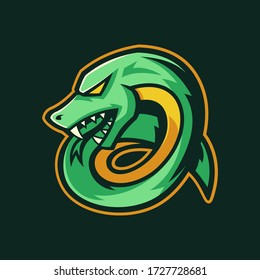 Viper Snake mascot logo design
