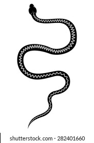 Viper Snake Vector Stock Vector (Royalty Free) 282401660 | Shutterstock