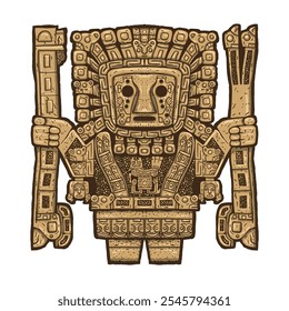 Viracocha gran dios creador en la mitología inca