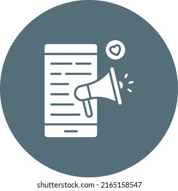 Viral Content icon vector image. Can also be used for Digital Marketing. Suitable for mobile apps, web apps and print media.