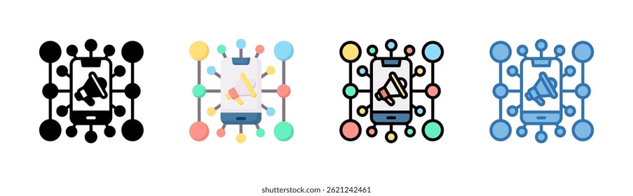 Viral Icon Element For Design
