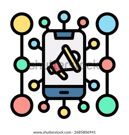 Viral Icon Element For Design