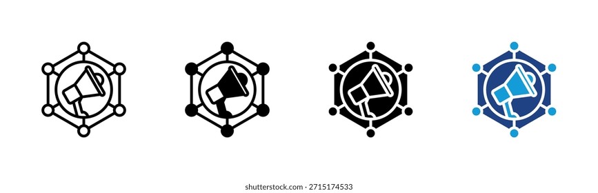 Conjunto de iconos virales colección de estilos múltiples