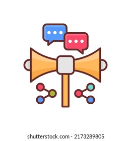 Viral icon in vector. Logotype