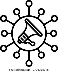 Icono viral para su proyecto