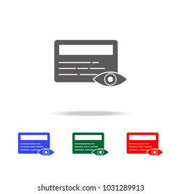 viral marketing icon. Elements in multi colored icons for mobile concept and web apps. Icons for website design and development, app development on white background