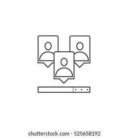 Viral Marketing Icon, Vector