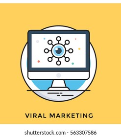 Viral Marketing Vector Icon