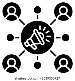 Virality Icon Element For Design