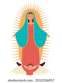 Virgen de Guadalupe carácter aislado