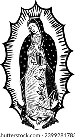 Virgin of Guadalupe. Our Lady of Guadalupe