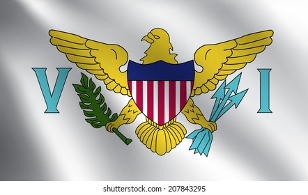 Virgin Islands US Flag