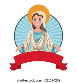 virgin mary blessed sac image